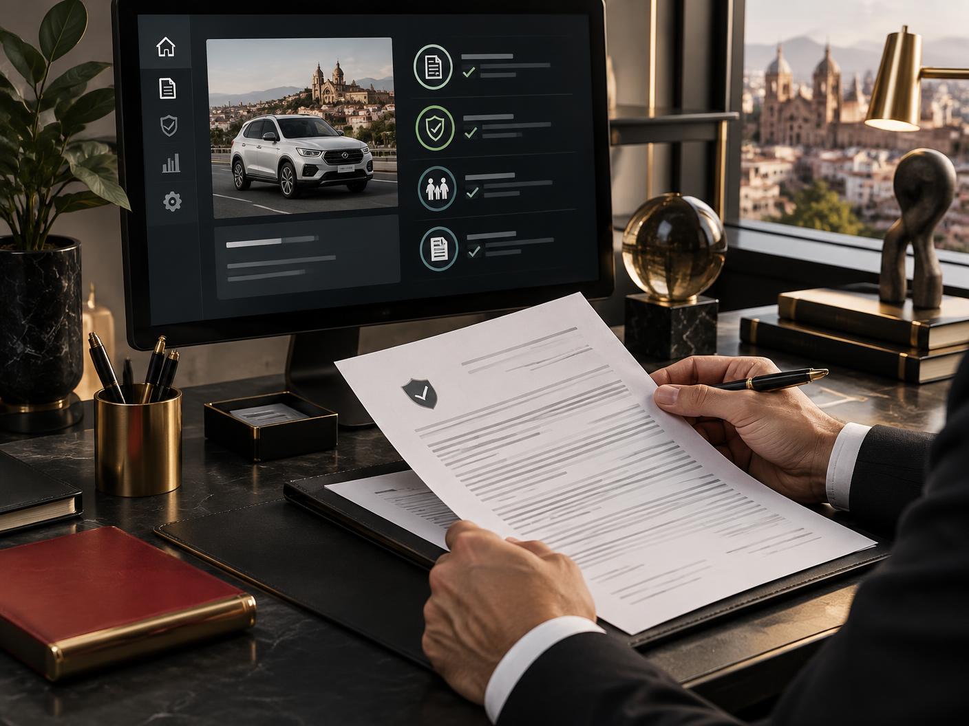 Revisión de una póliza asistida por un sistema digital de seguros